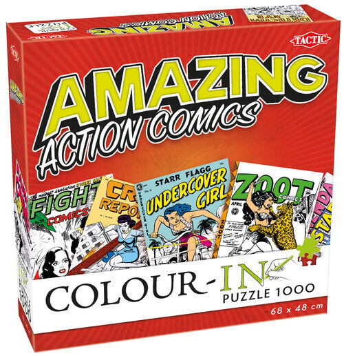 Action Comics Color-In puzzle do kolorowania 1000 elementów