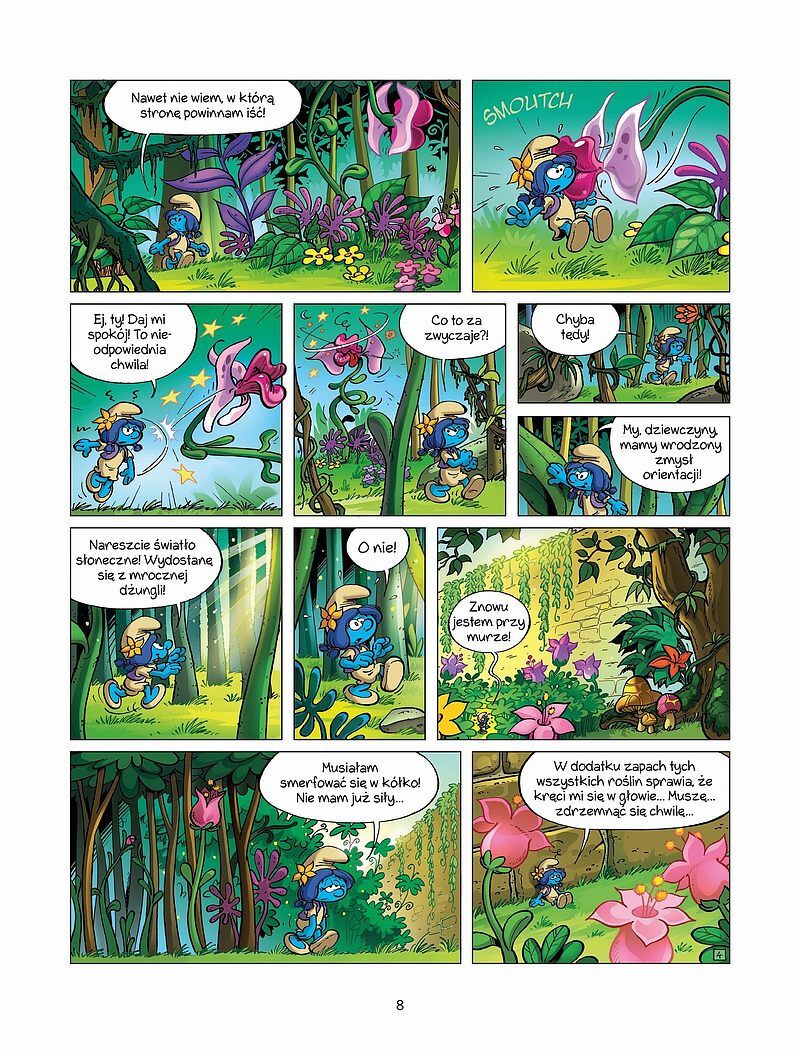 Smerfy i Wioska Dziewczyn - 01 - Zakazany Las