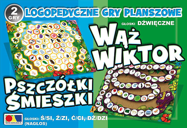 Gra wąż wiktor -  pszczółki śmieszki