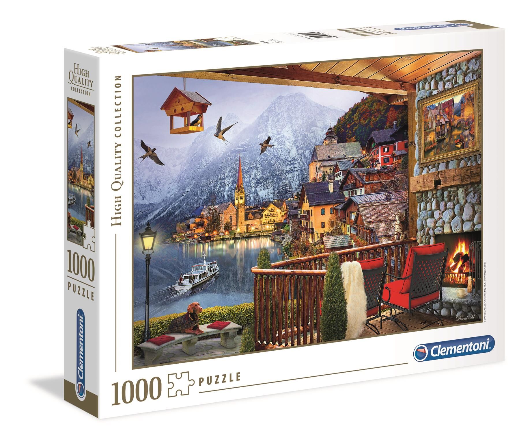 Puzzle 1000 HQ Hallstadt 39481