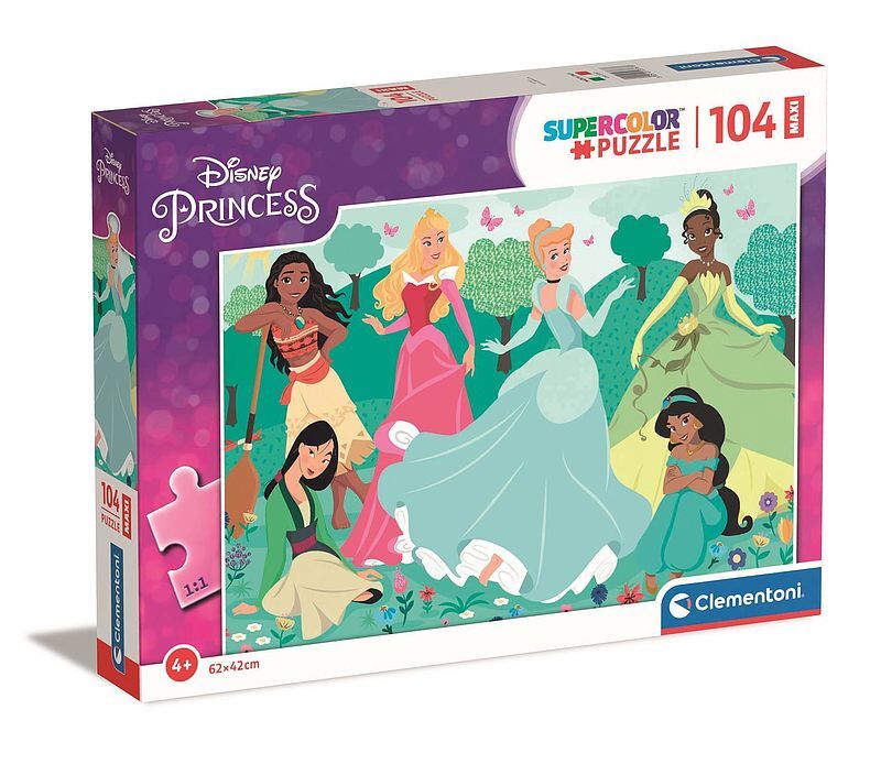Puzzle 104 maxi  super kolor princess 23767