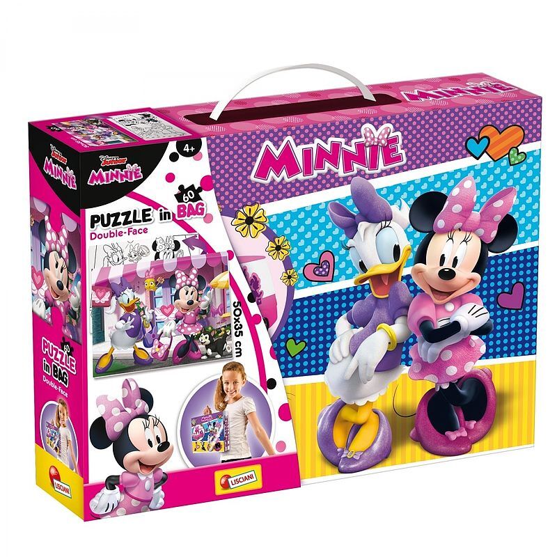 Puzzle Double-Face in bag 60 Disney Junior Minnie