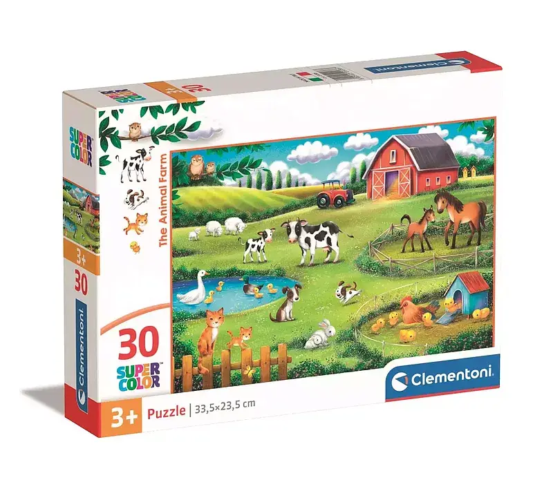 Puzzle 30 super kolor the animal farm 20286