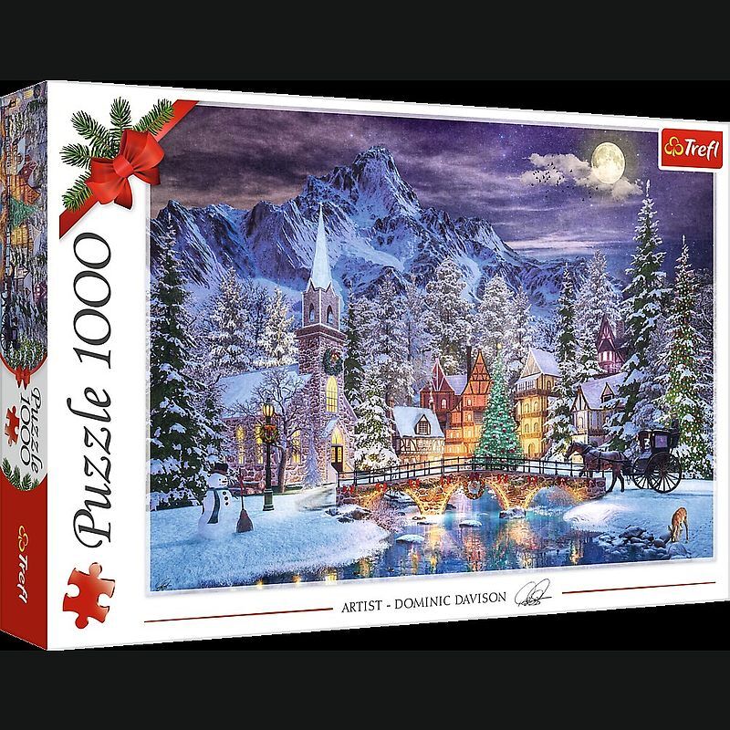 Puzzle 1000 świąteczna atmosfera 10629