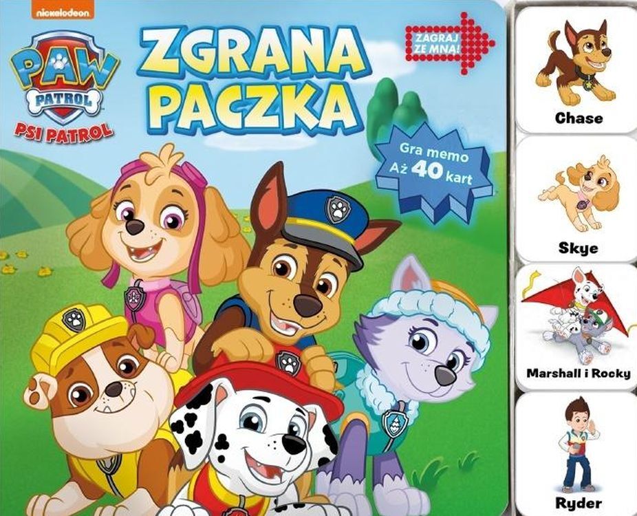 Zgrana paczka. Zagraj ze mną. Psi Patrol