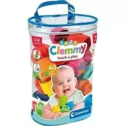 Klocki miękkie clemmy 40 elementów 17878