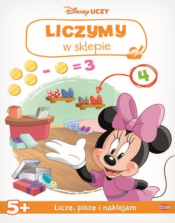 Disney uczy minnie liczymy w sklepie uli-9302