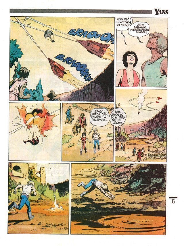 Komiks-Fantastyka - 6 - (1/1989) Yans: Gladiatorzy