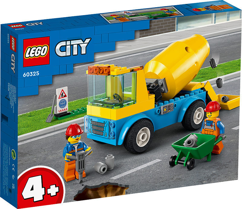Lego city ciężarówka z betoniarką 60325