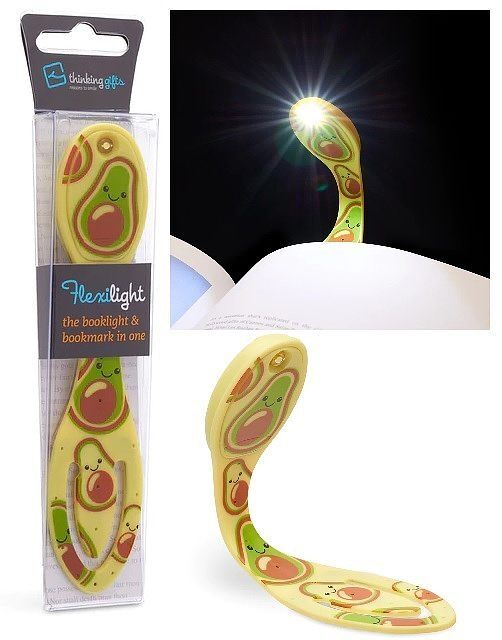 Lampka do książki awokado flexilight