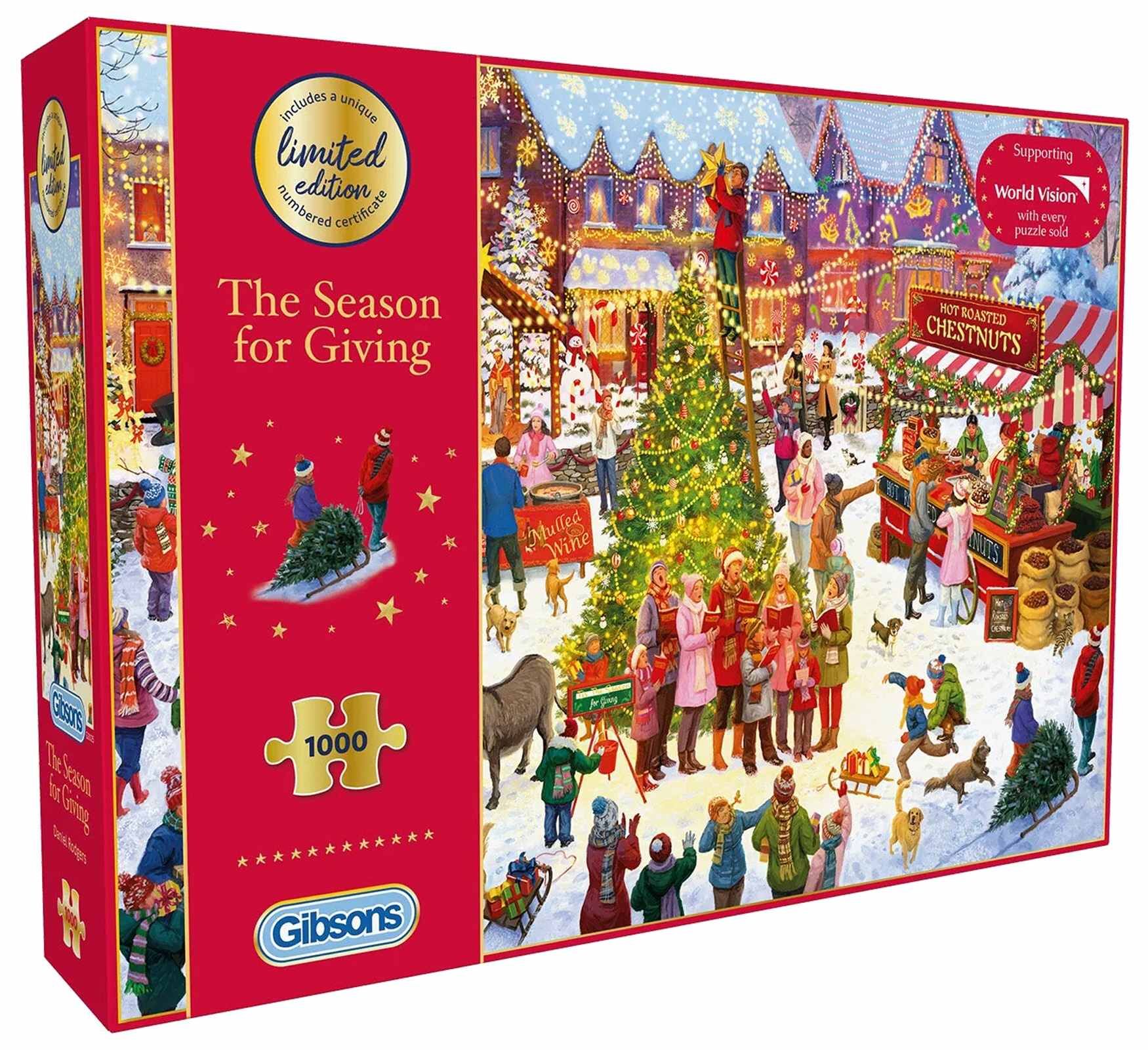 Puzzle 1000 Sezon dawania prezentów 113701