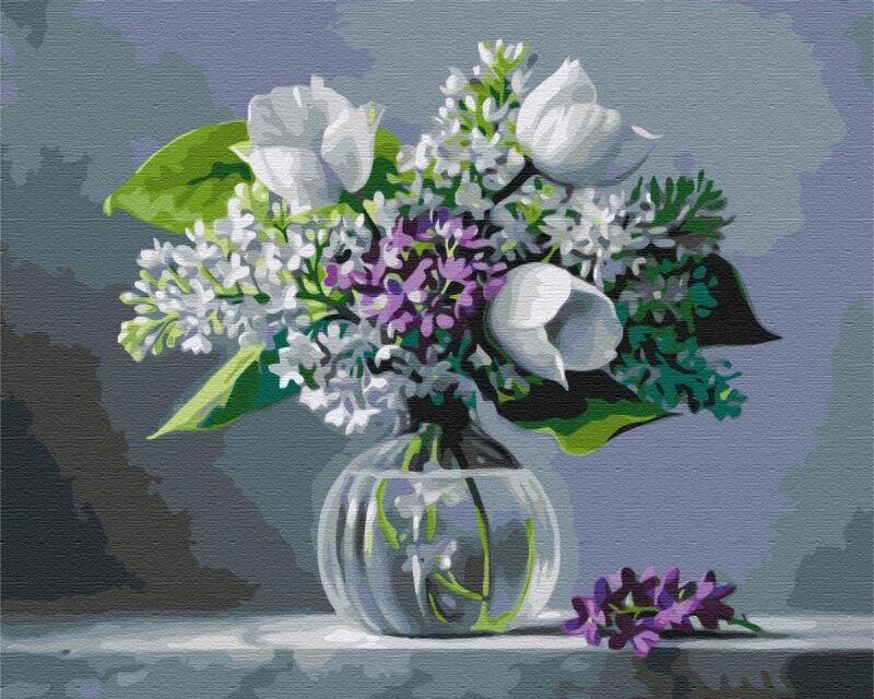 Malowanie po numerach BRUSHME 40x50 cm Wiosenna Radość