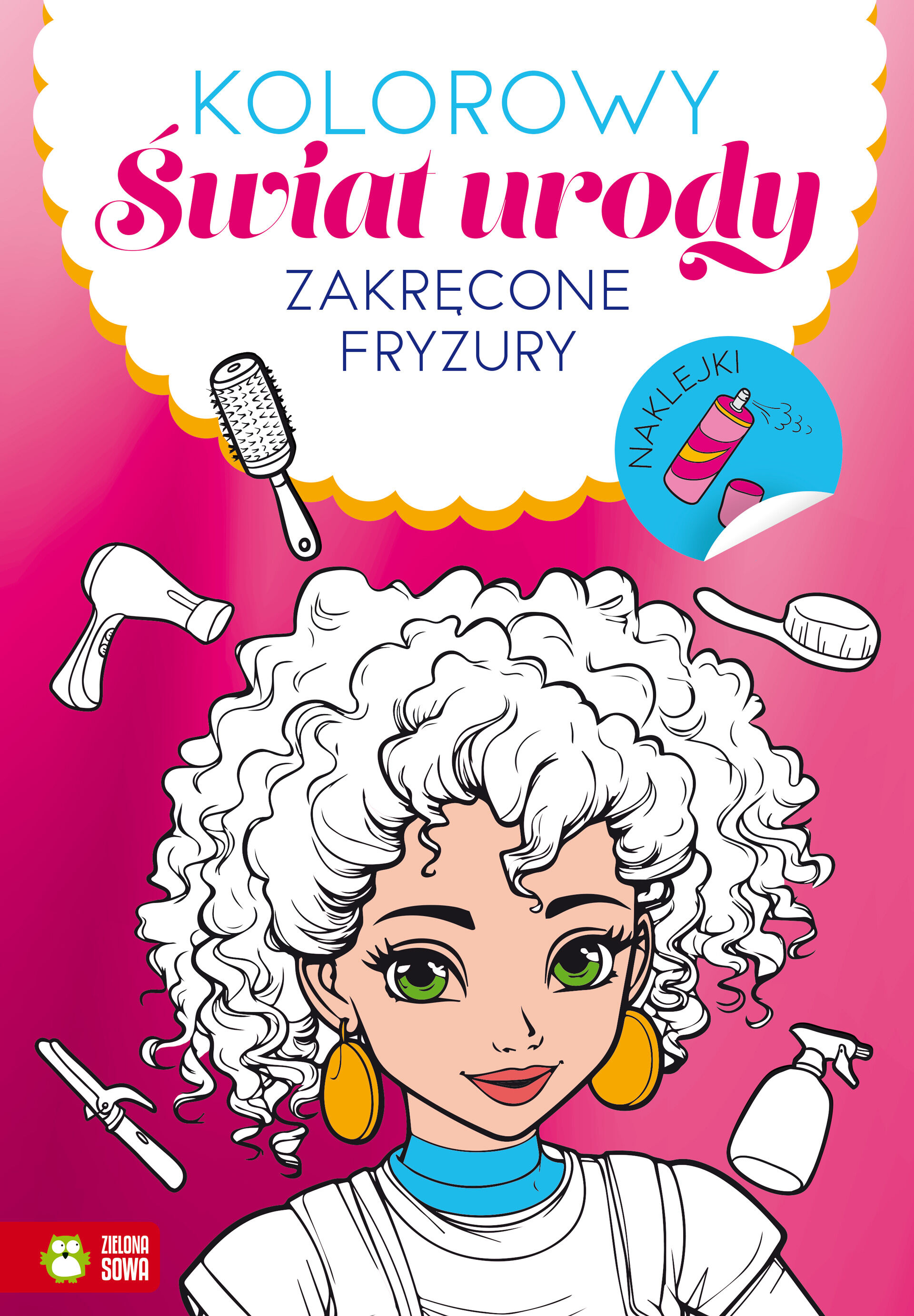 Kolorowy świat urody. Zakręcone fryzury