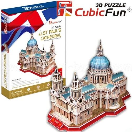 Puzzle 3D Katedra św. Pawła Zestaw XL