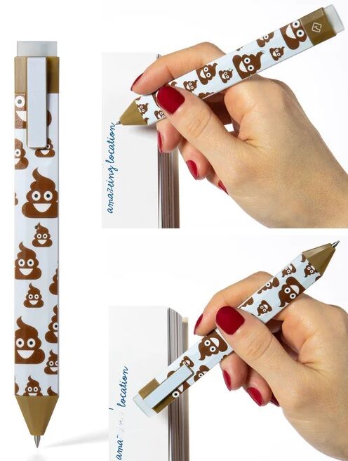 Zakładka długopis TG Pen Boomkark Sloth Poo Kupa
