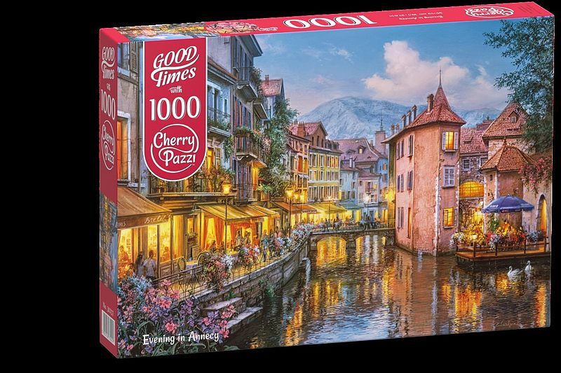 Puzzle 1000 evening in annecy
