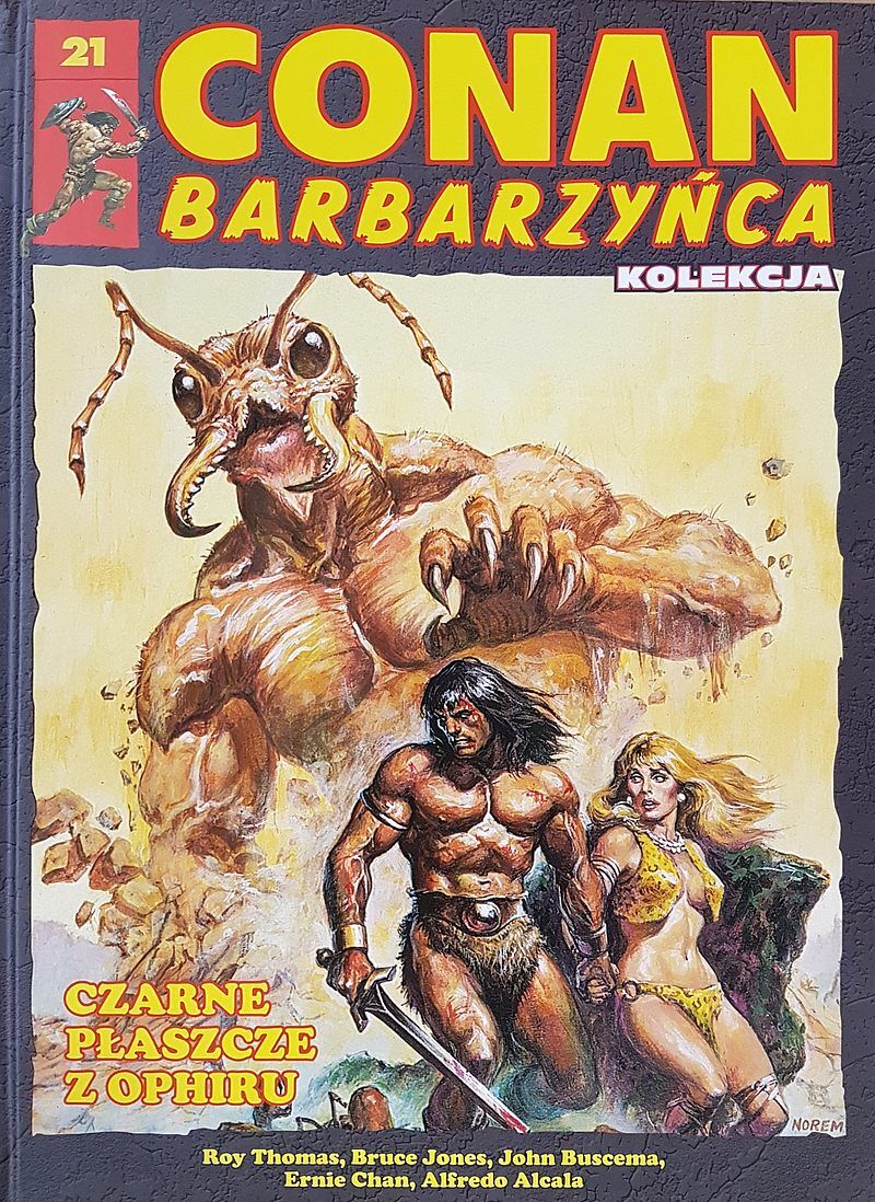 Conan Barbarzyńca - 21 - Czarne płaszcze z Ophiru