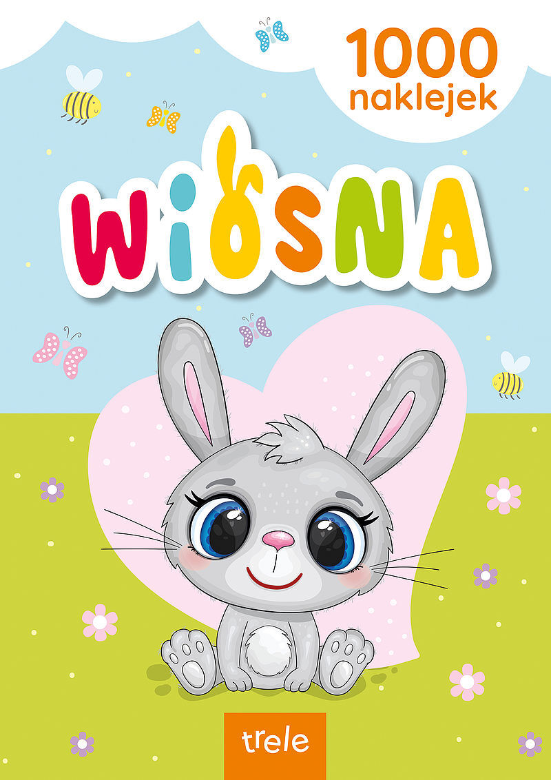 Wiosna. 1000 naklejek