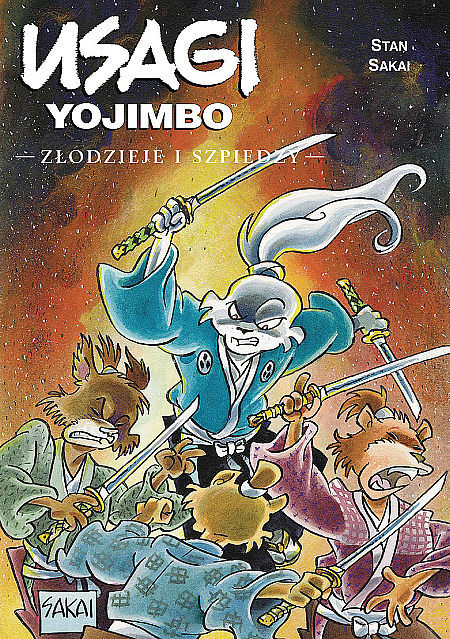 Usagi Yojimbo - 30 - Złodzieje i szpiedzy