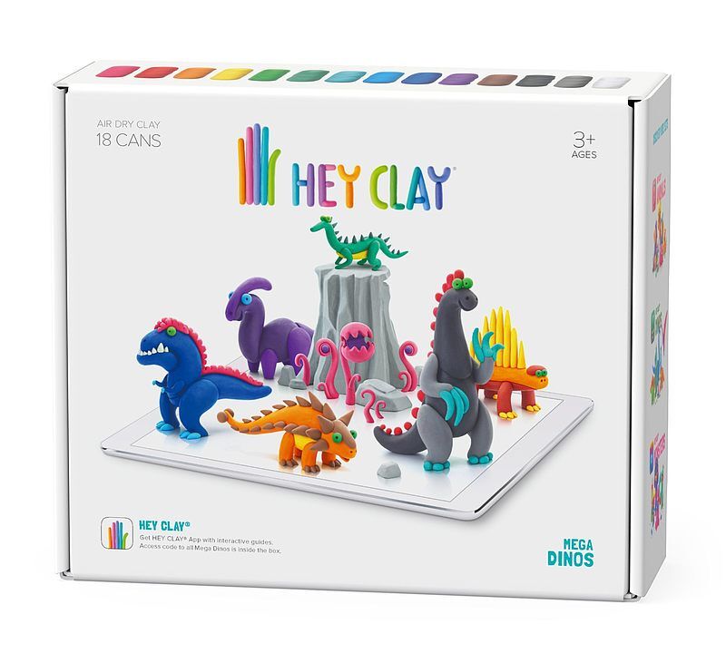 Hey clay masa plastyczna mega dinos hcl18006pcs