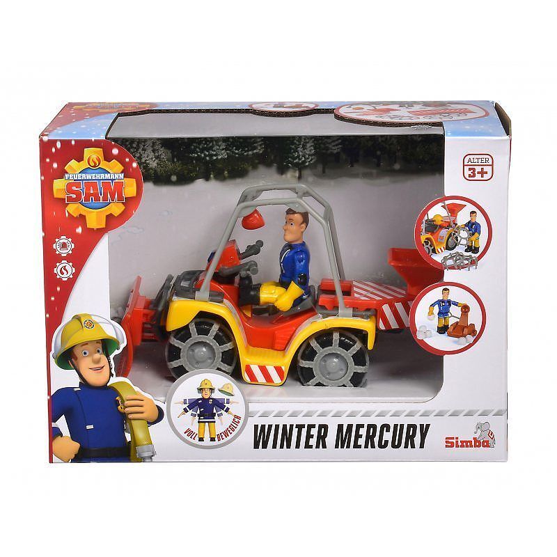 Strażak sam śnieżny quad mercury z fig