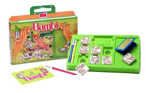 Pieczątki Bambi walizka
