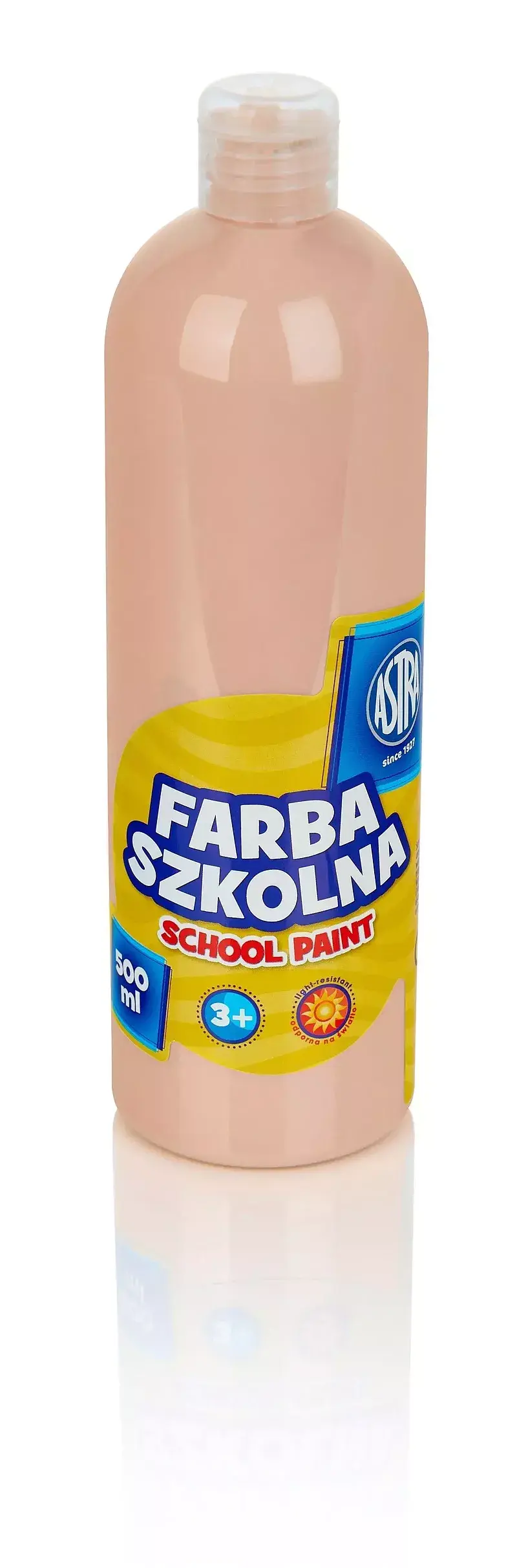 Farba szkolna astra 500 ml cielista