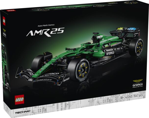 LEGO Technic Bolid F1 Aston Martin Aramco AMR25 42240