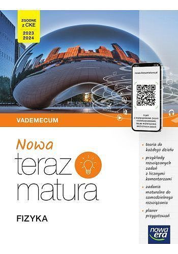 Nowa teraz matura 2023 fizyka vademecum z cyfrowym wspomaganiem nauki poziom rozszerzony
