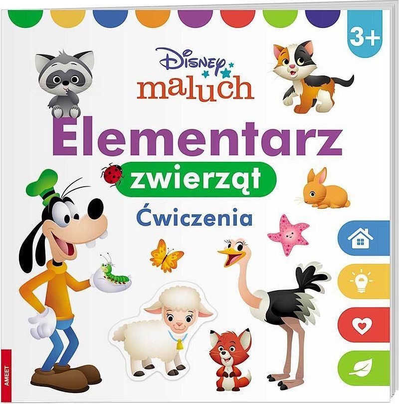 Disney maluch elementarz zwierząt ćwiczenia hop-9202