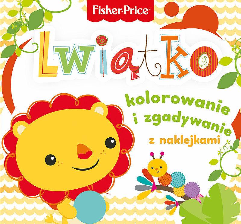 Fisher Price Kolorowanka podłogowa Lwiątko