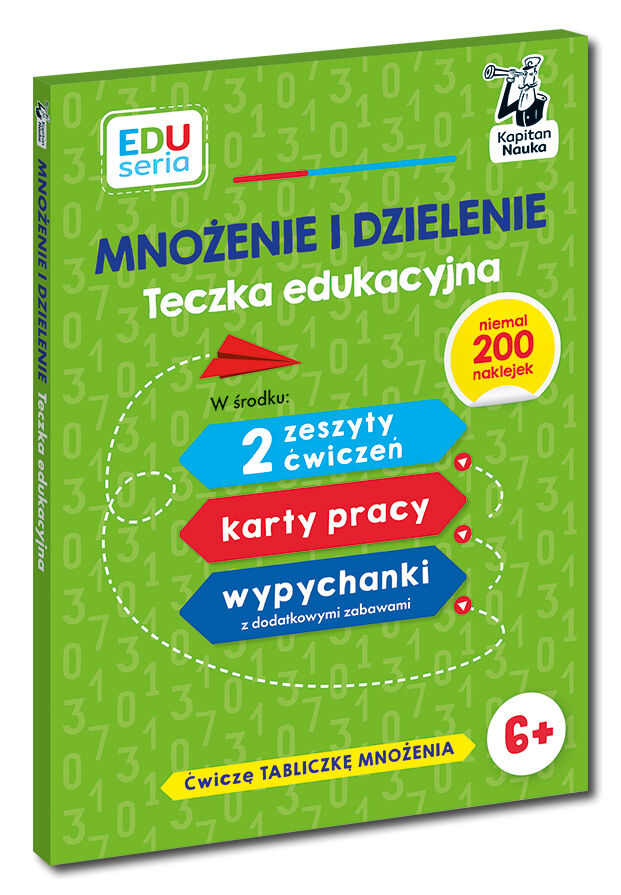 EDUseria. Mnożenie i dzielenie. Teczka edukacyjna. Kapitan Nauka