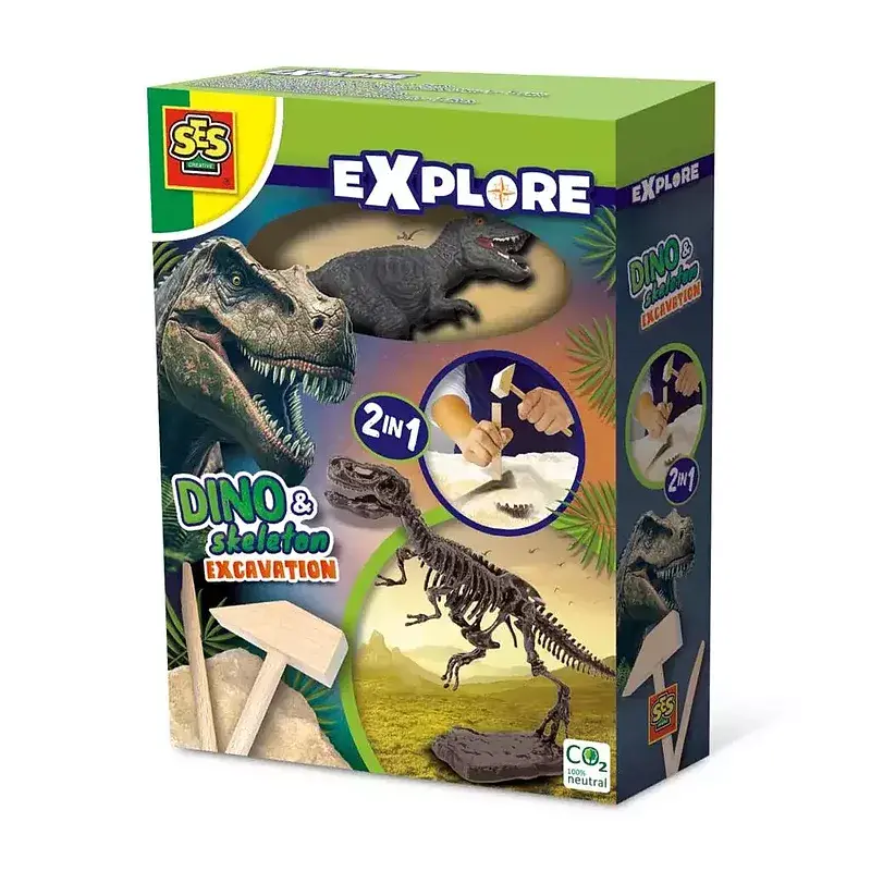 Skamielina dinozaura 2w1 t-rex
