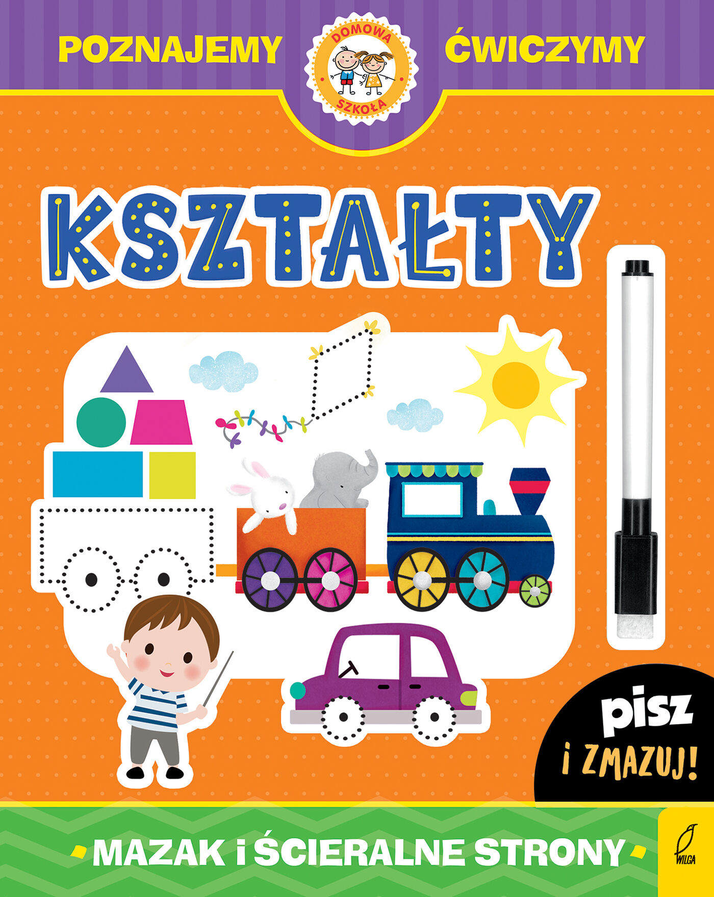 Pisz i zmazuj. Kształty
