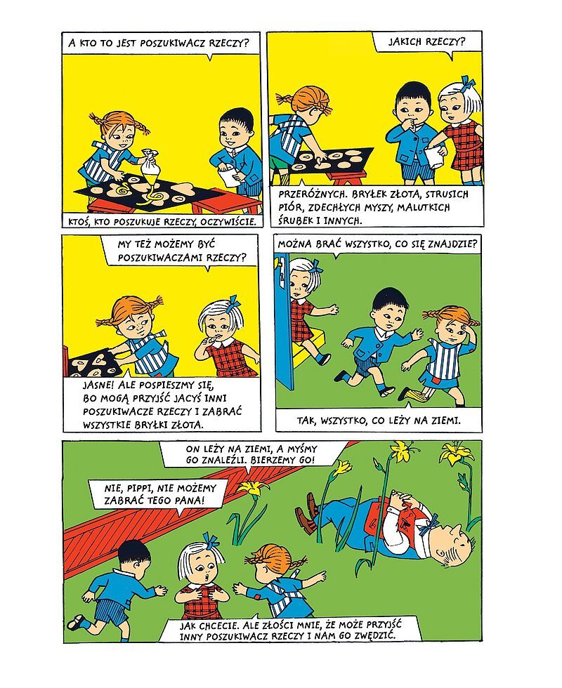 Pippi - 1 - Pippi się wprowadza i inne komiksy
