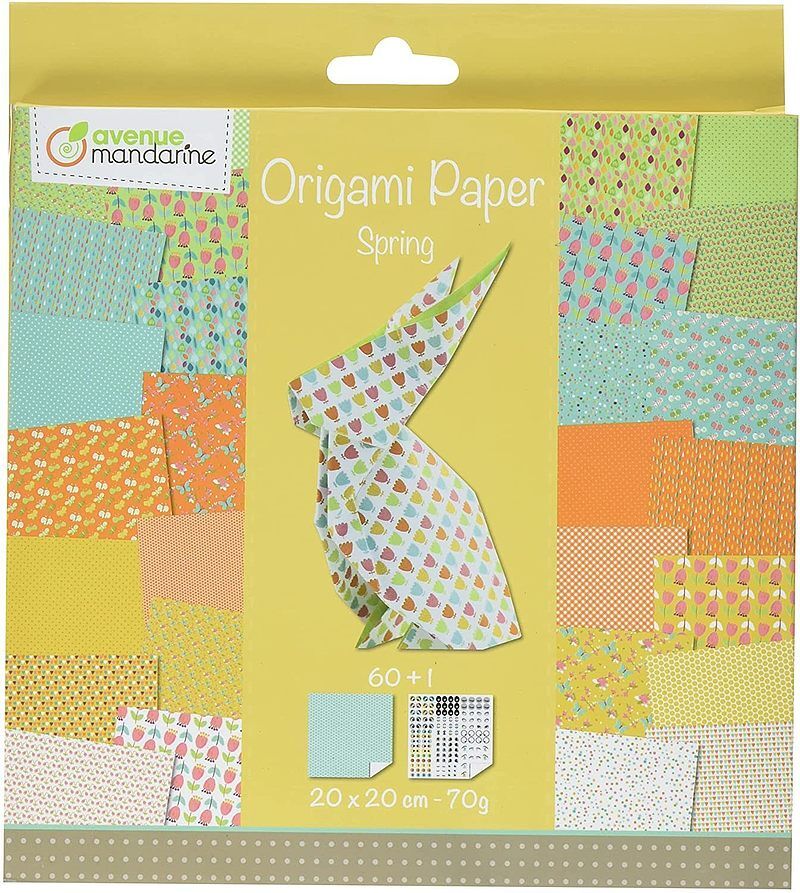 Papier do origami Spring 60 arkuszy