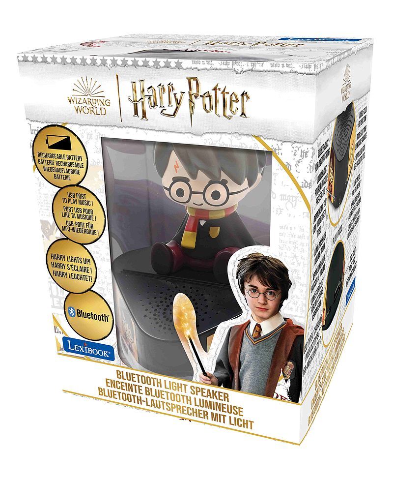 Głośnik bluetooth ze świecącą figurką harry'ego pottera btd80hp
