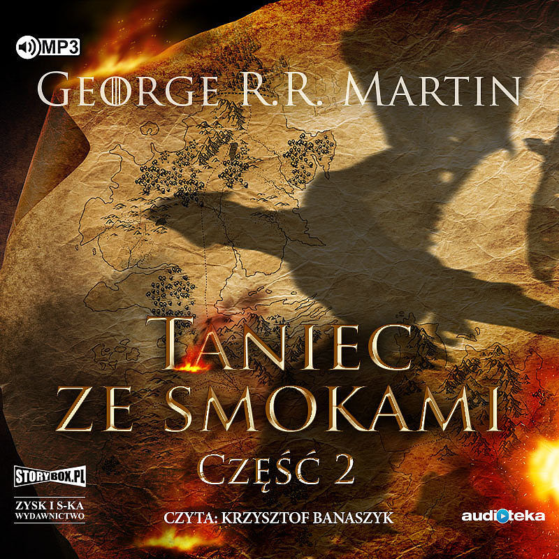 Cd mp3 taniec ze smokami część 2 pieśń lodu i ognia tom 5