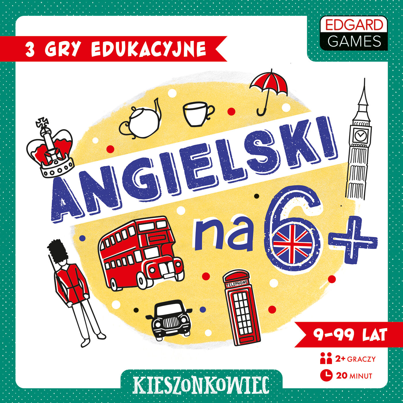 Angielski na 6+. Edgard Games