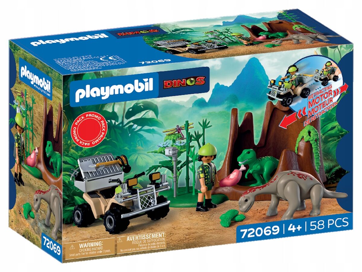 Playmobil Kryjówka dinozaura 72069