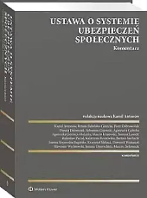 Ustawa o systemie ubezpieczeń społecznych Komentarz