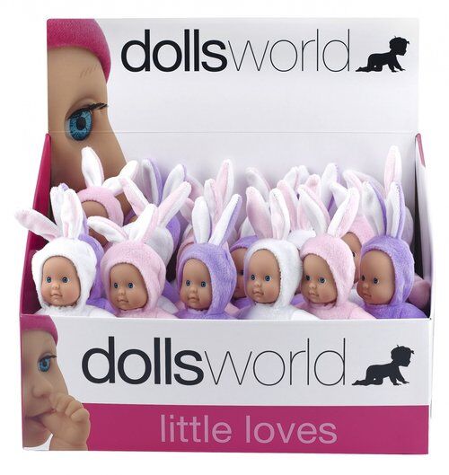 Lalka bobas 18 cm Little bunny