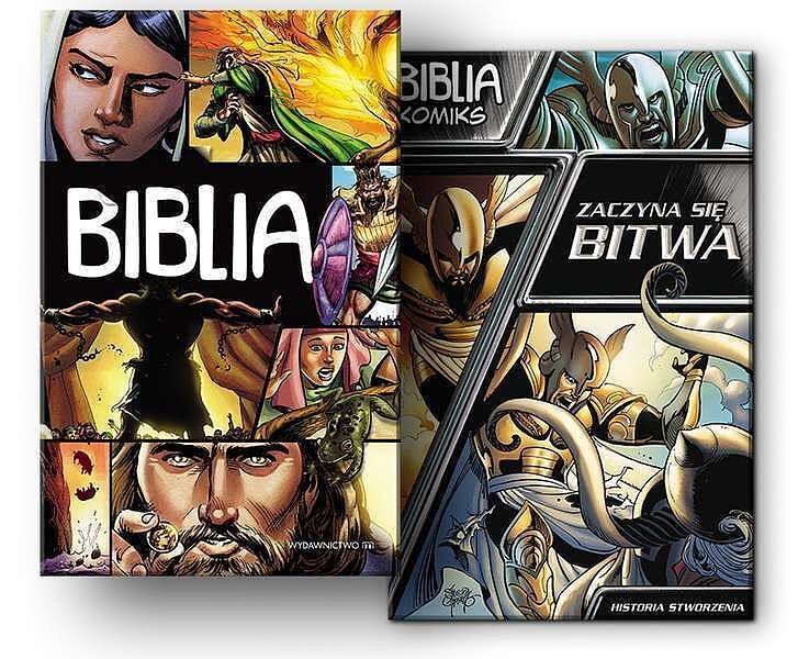 Pakiet - Biblia komiks / Zaczyna się bitwa