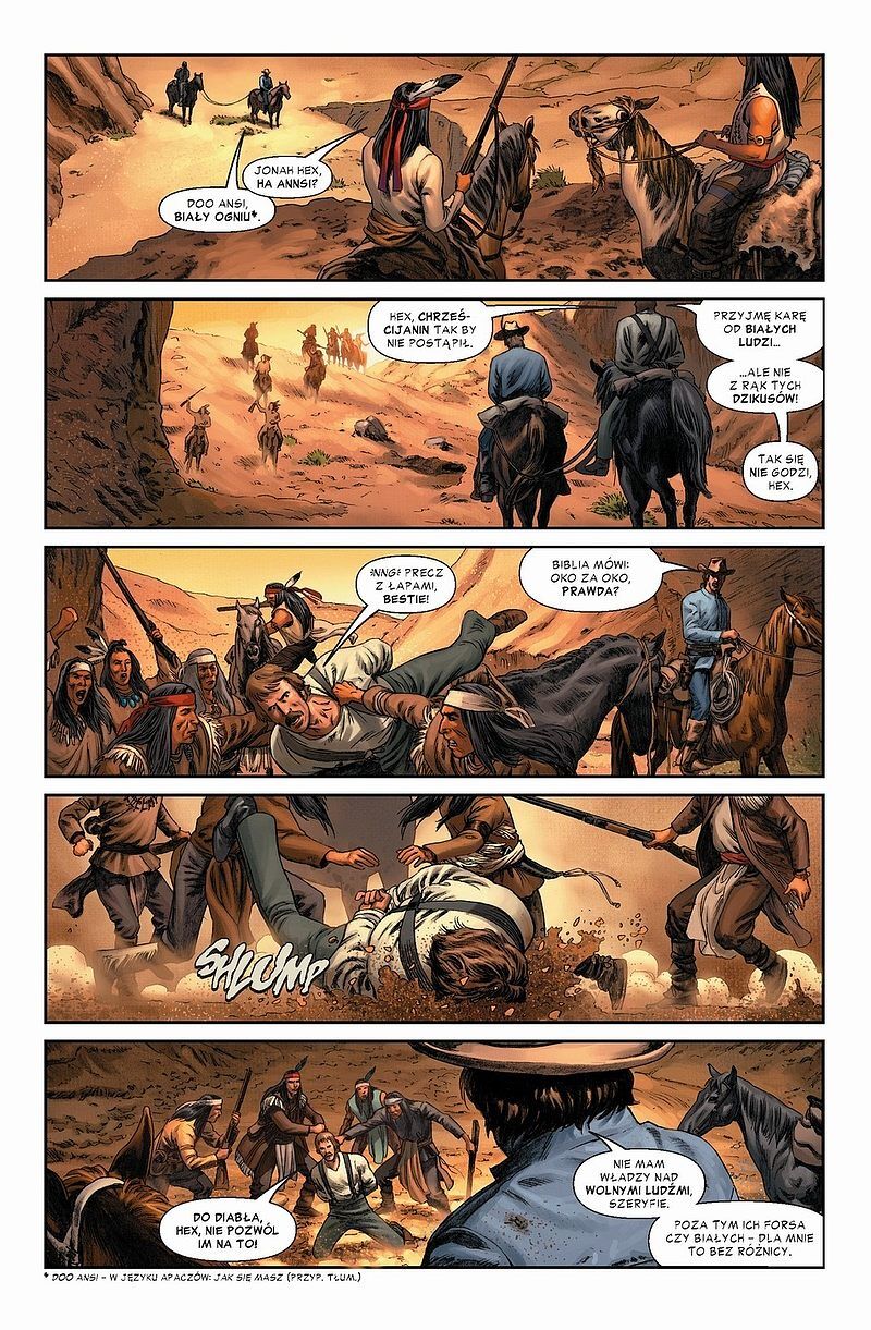 Jonah Hex - 01 - Oblicze pełne gniewu