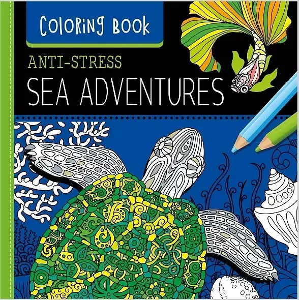 Kolorowanka antystresowa 250x250 36 stron tw sea adventures