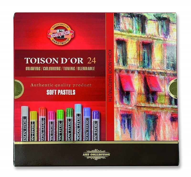 Pastele suche koh-i-noor 8514n/24 toison dor