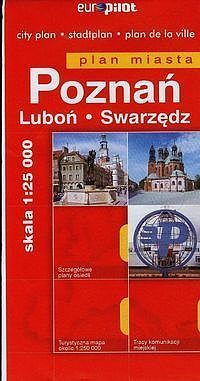Poznań Luboń Swarzędz plan miasta