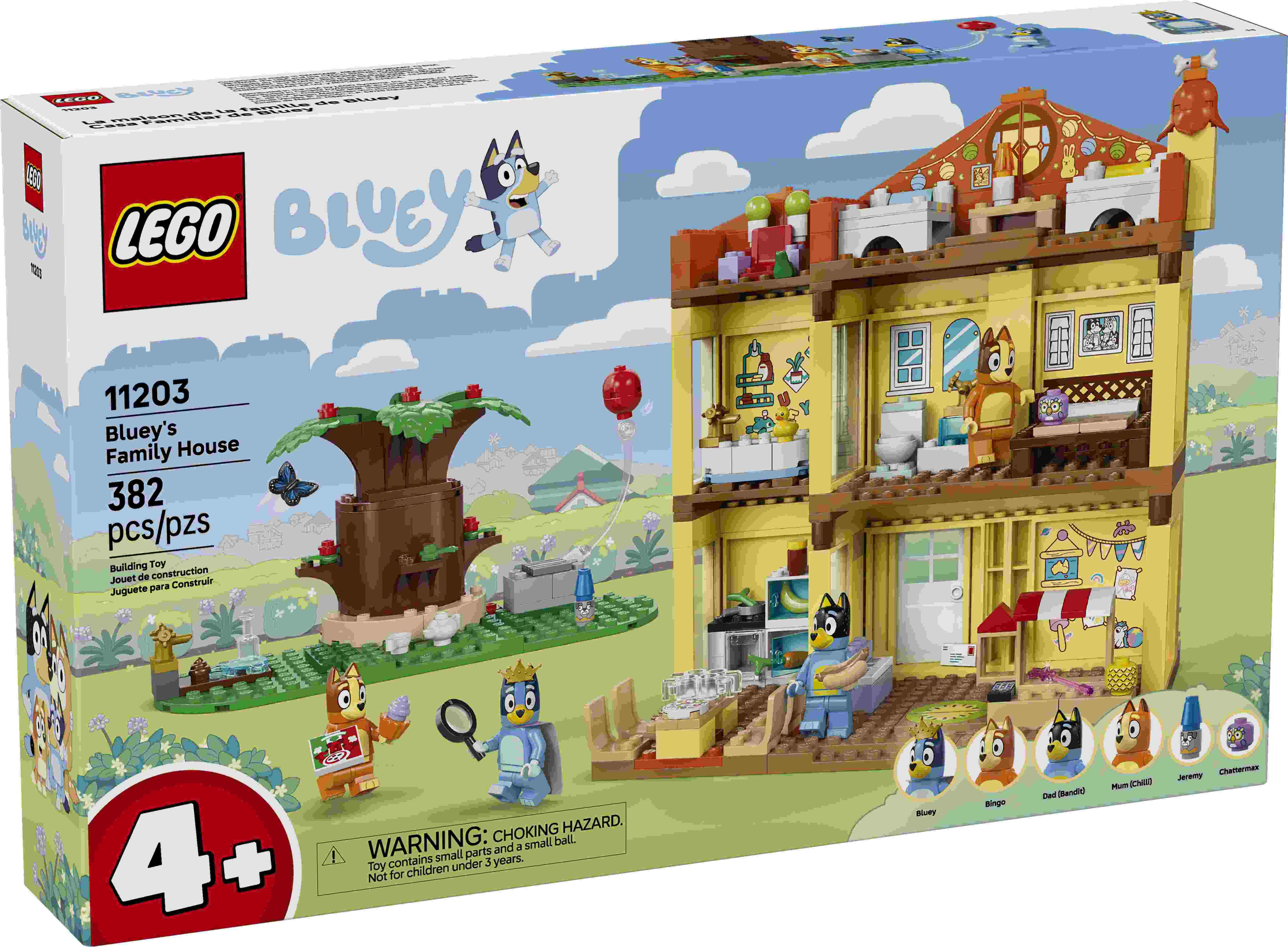 LEGO Bluey Dom rodzinny Blue 11203