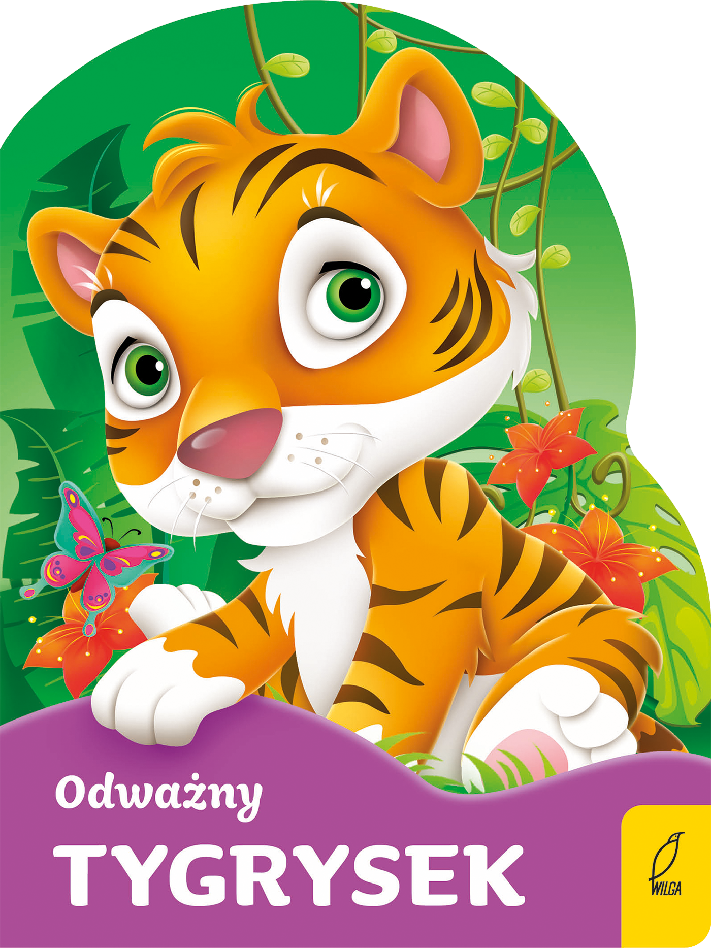 Odważny tygrysek. Wykrojnik