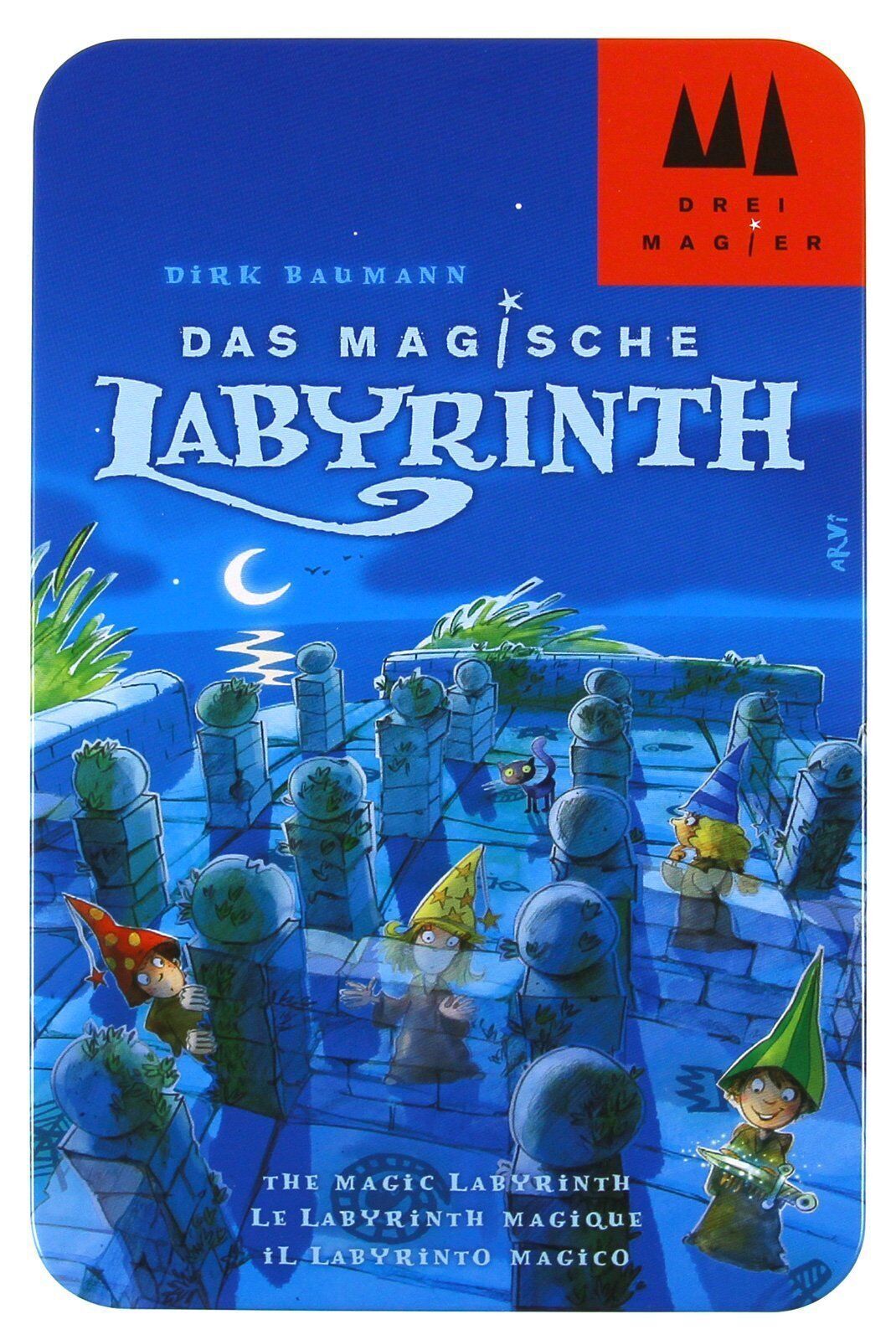 Gra Magiczny labirynt w metalowej puszce